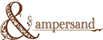 &-ampersand（アンパサンド）ロゴ